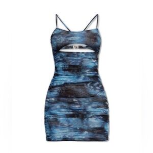 MISBHV Blue Butterfly Minidress